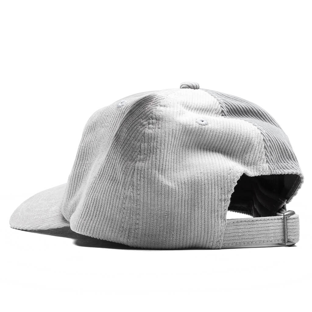 Split Corduroy Cap - Grey