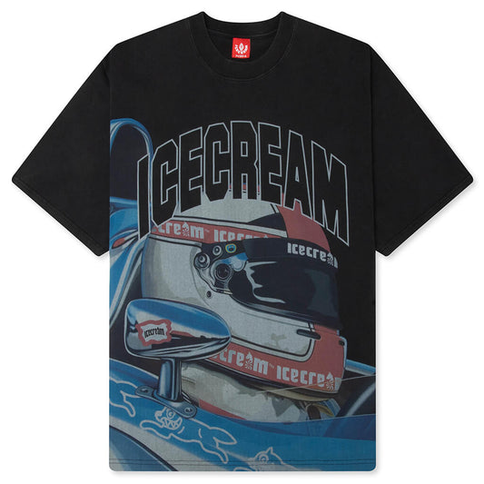 Sponsor S/S Knit Tee - Black