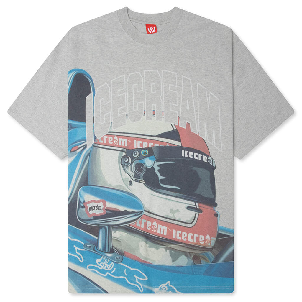 Sponsor S/S Knit Tee - Heather Grey