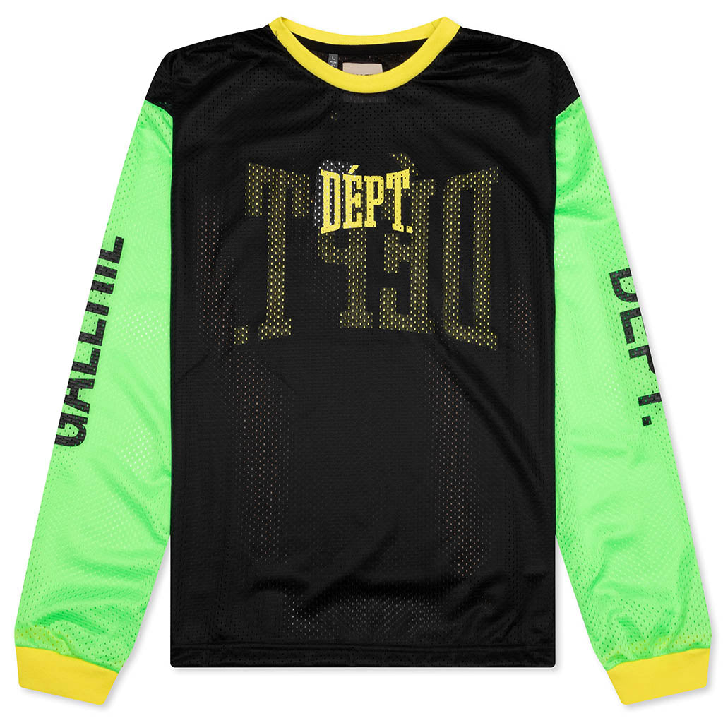 Sport Elegant L/S - Black/Green/Yellow