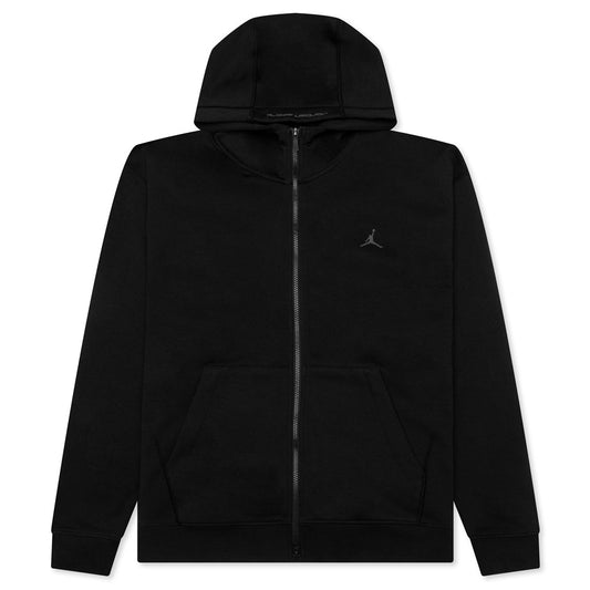 Sport Hoop Fleece Zip Up Jacket - Black/Dark Shadow