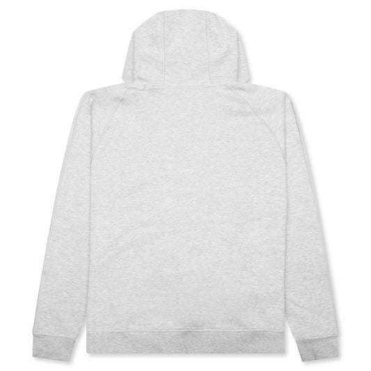 Sport Hoop Fleece Zip Up Jacket - Grey Heather/Black