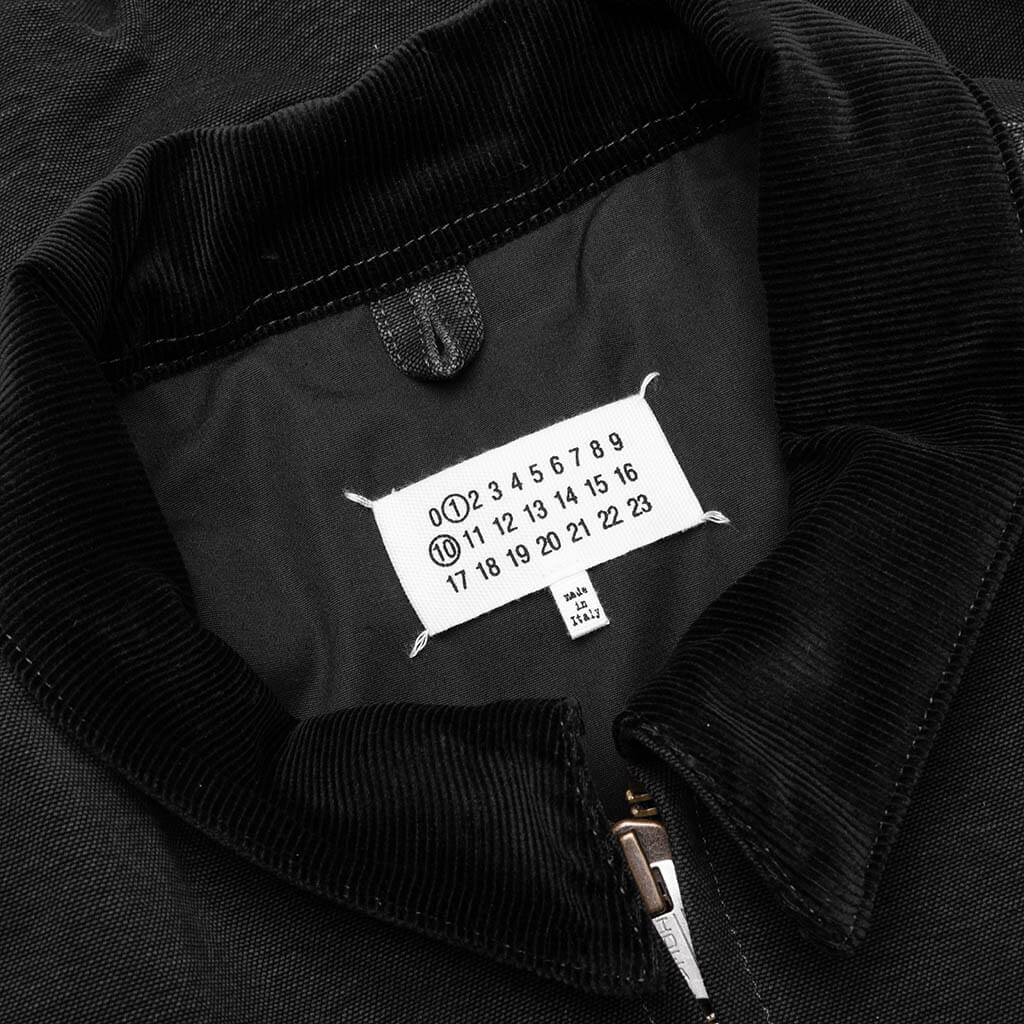 Yoke Caban Jacket - Washed Black