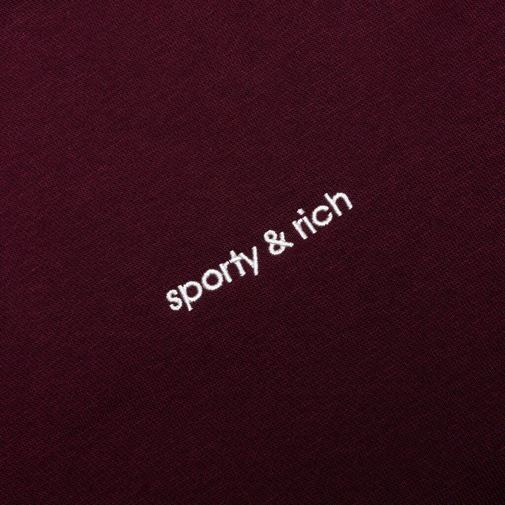 adidas Originals x Sporty & Rich Sweatshirt - Maroon