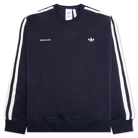 adidas Originals x Sporty & Rich Sweatshirt - Night Navy
