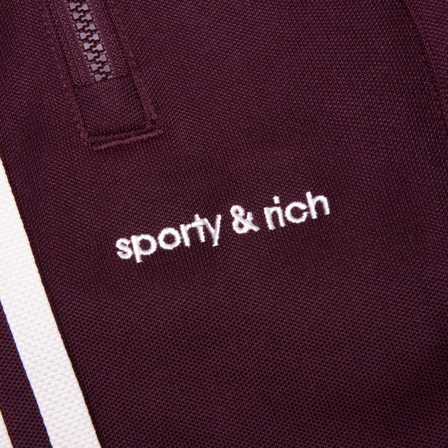 adidas Originals x Sporty & Rich Track Pant - Maroon