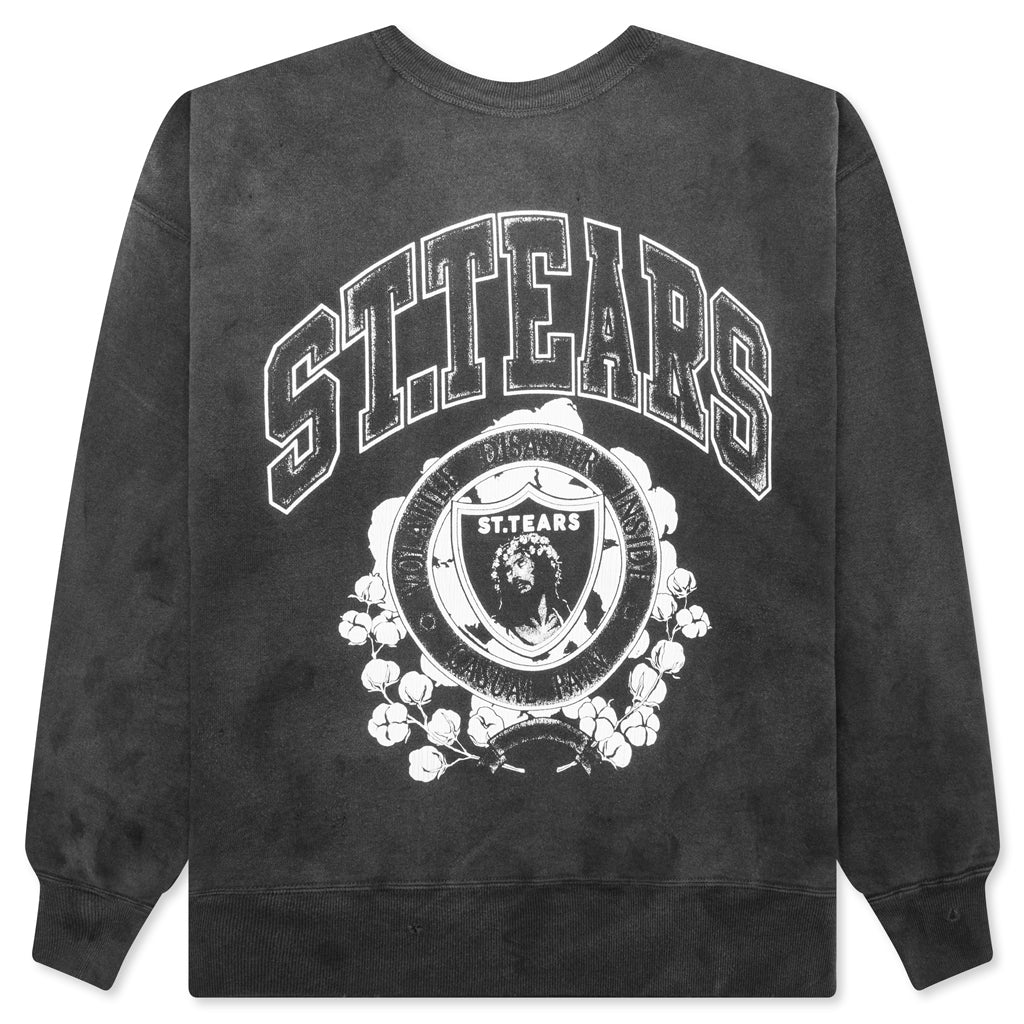 St. Tears Crew Sweatshirt - Black