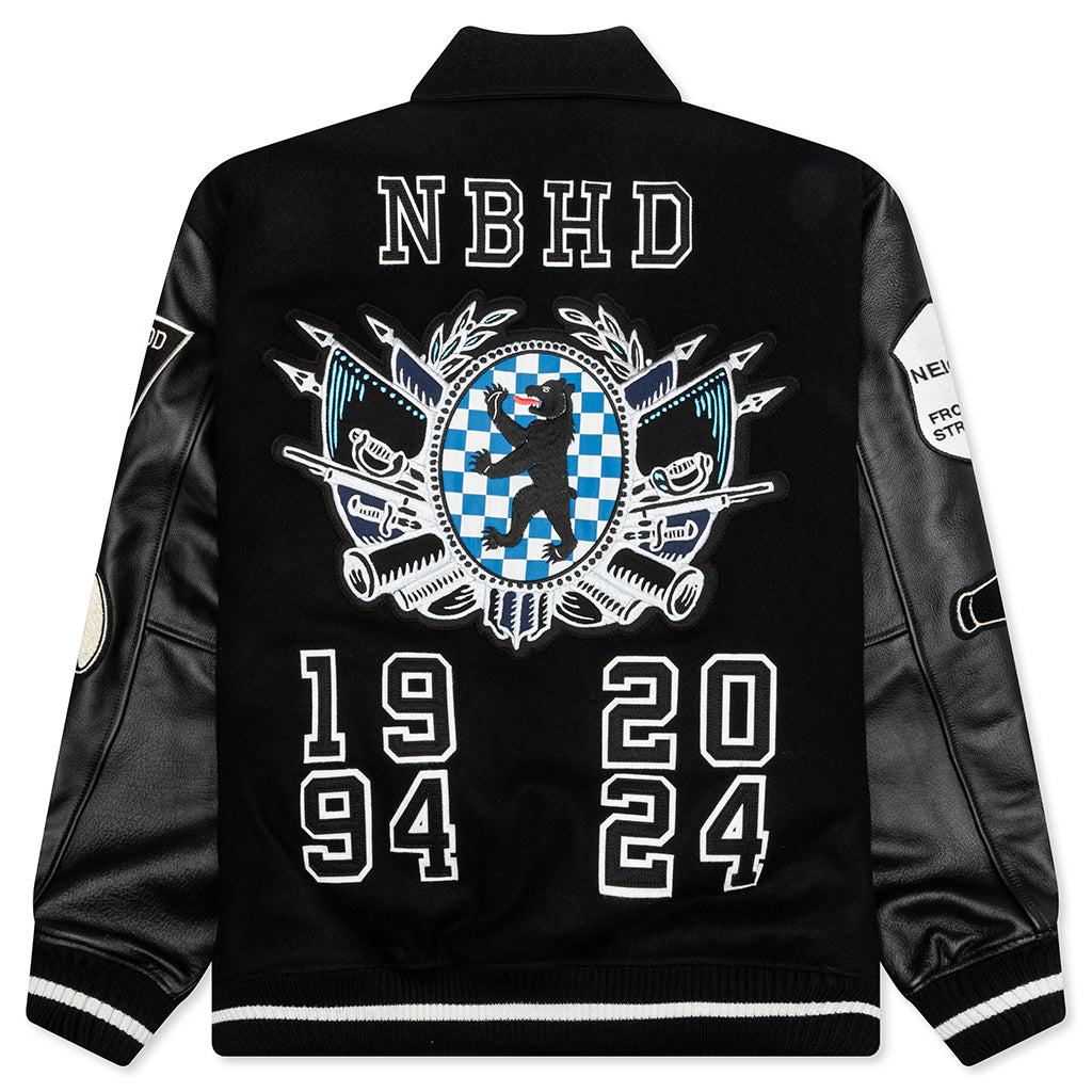 Stadium Jacket - Black/White