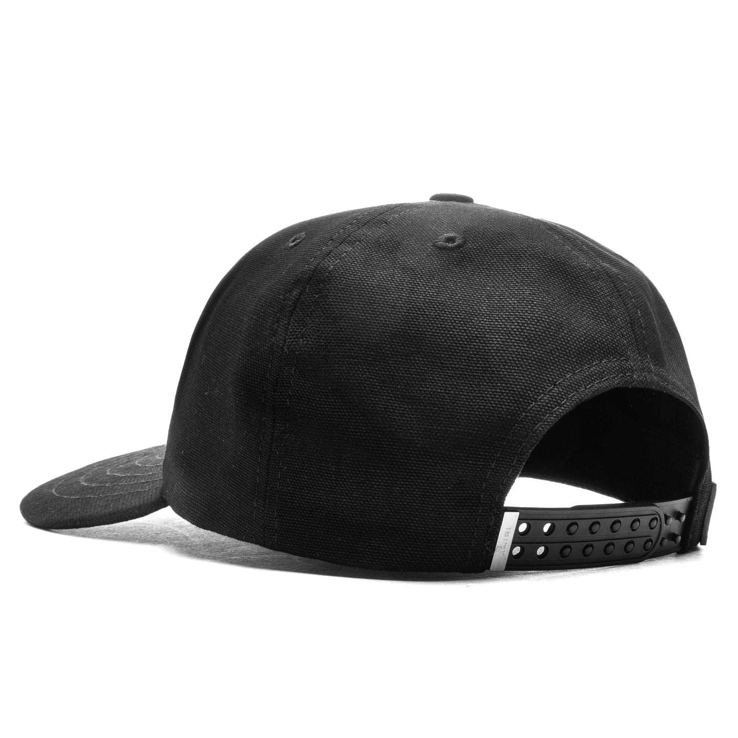Staggered Amiri Canvas Hat - Black/White