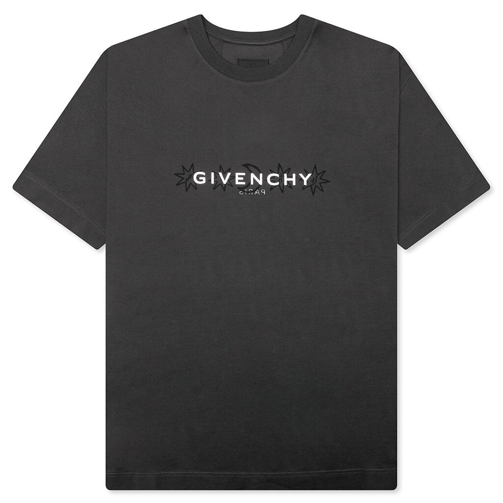 Tarot Print Reverse T-Shirt - Rosewood