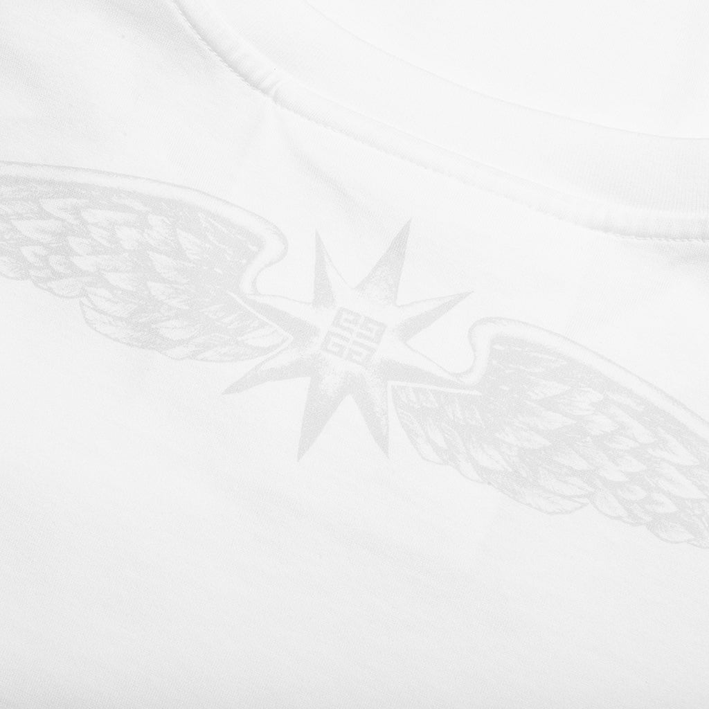 Wings Cotton T-Shirt - White