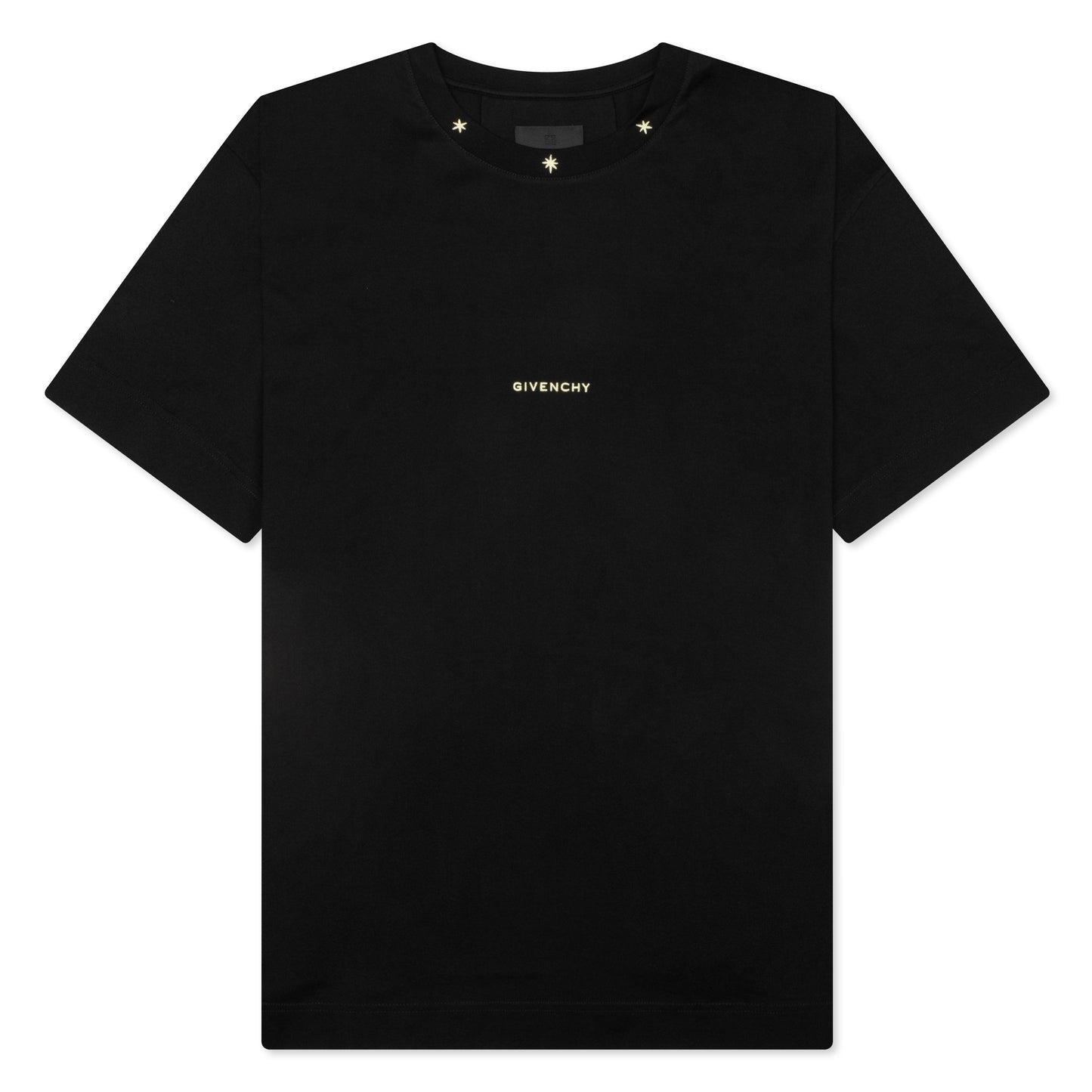Star Print Standard T-Shirt - Black
