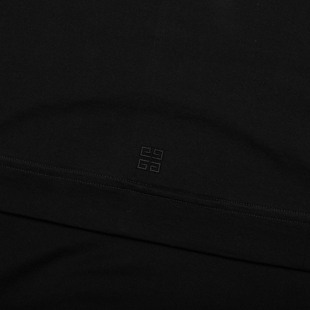 Embroidered Floral Logo Standard - Black