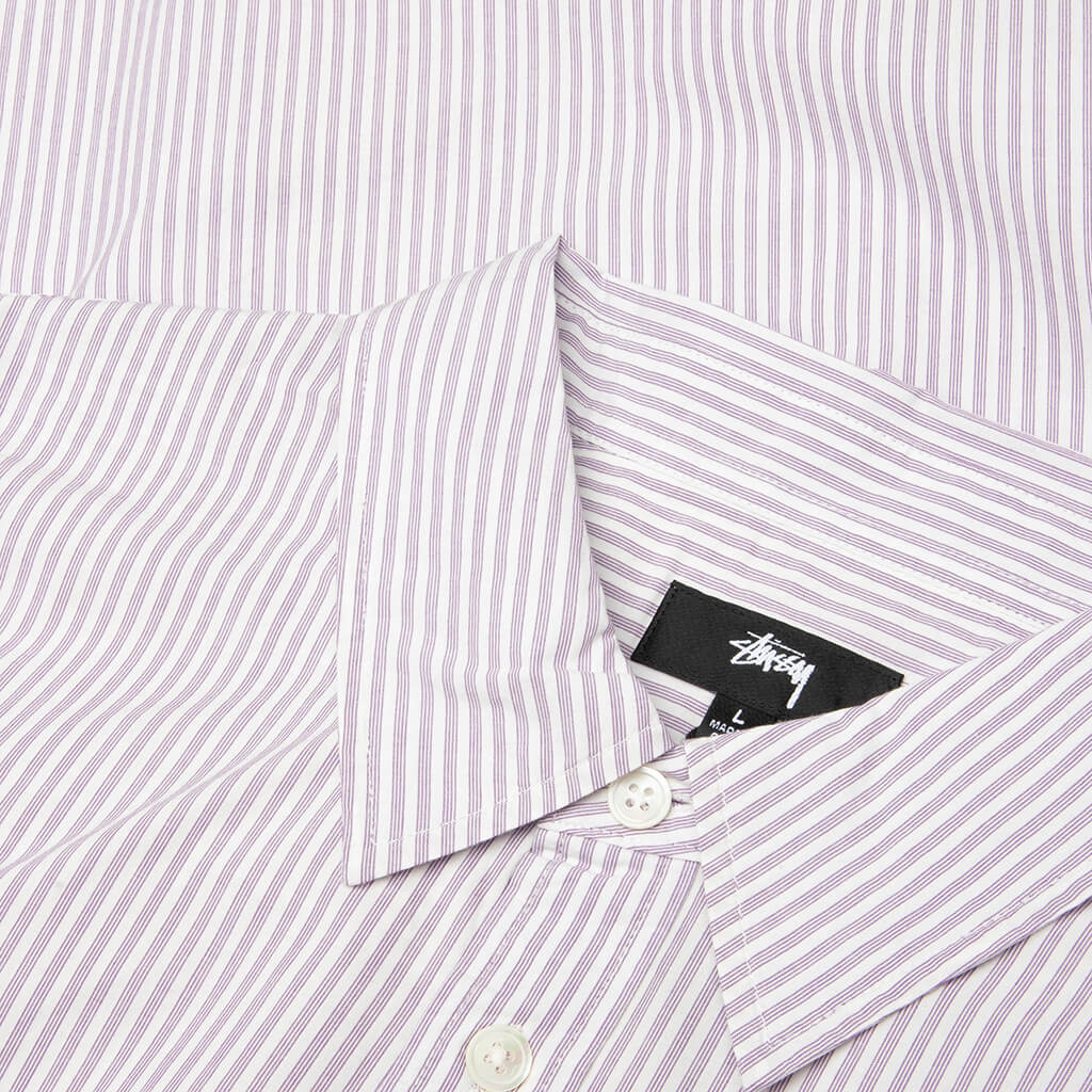 Standard Shirt - Purple Stripe