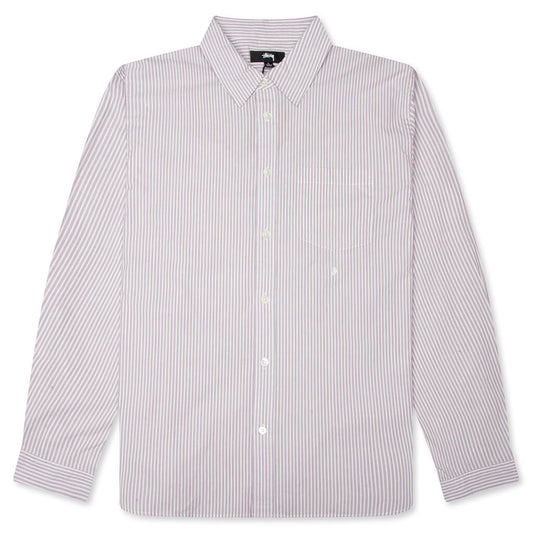 Standard Shirt - Purple Stripe