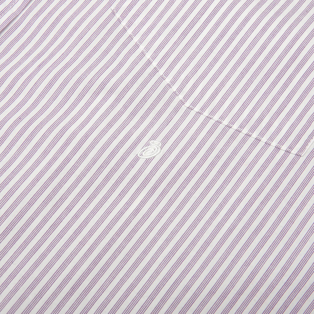 Standard Shirt - Purple Stripe