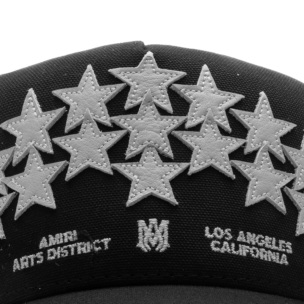 Stars Trucker Hat - Black