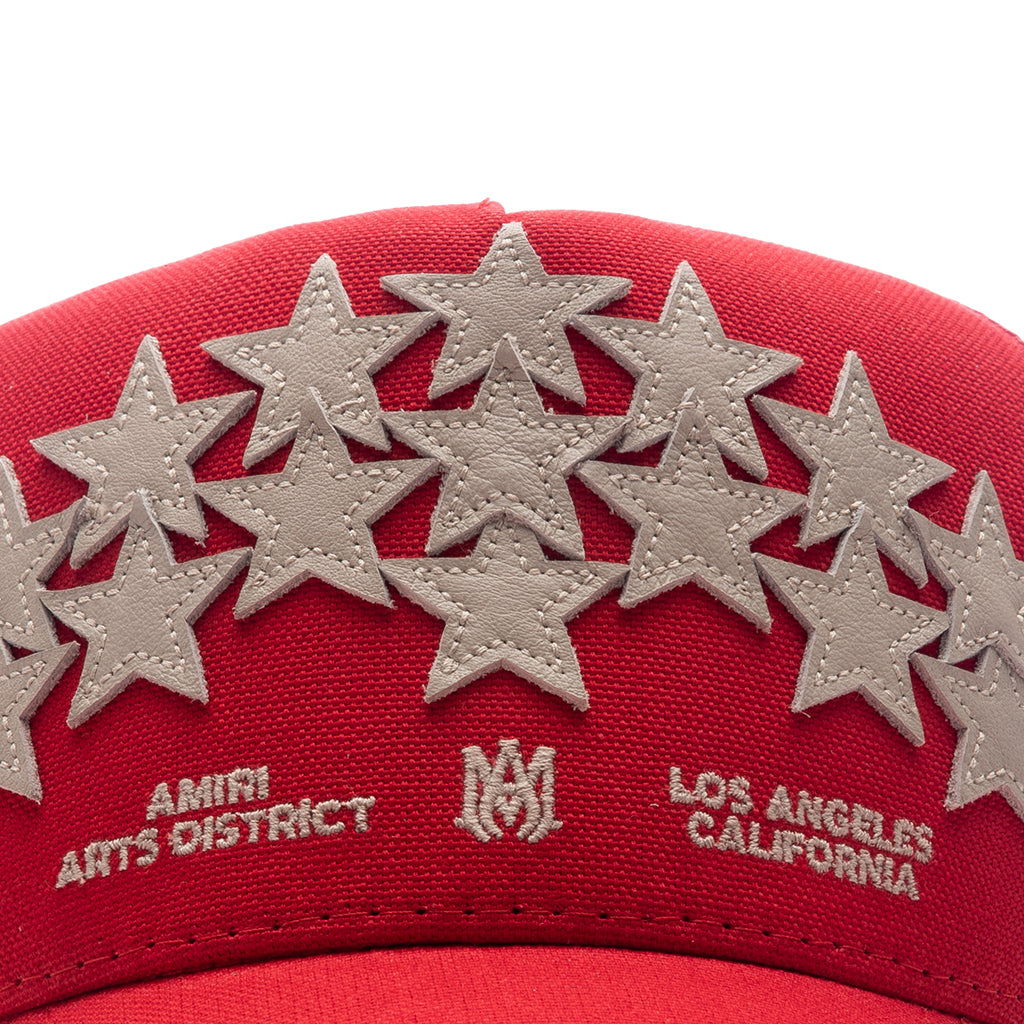 Stars Trucker Hat - Red