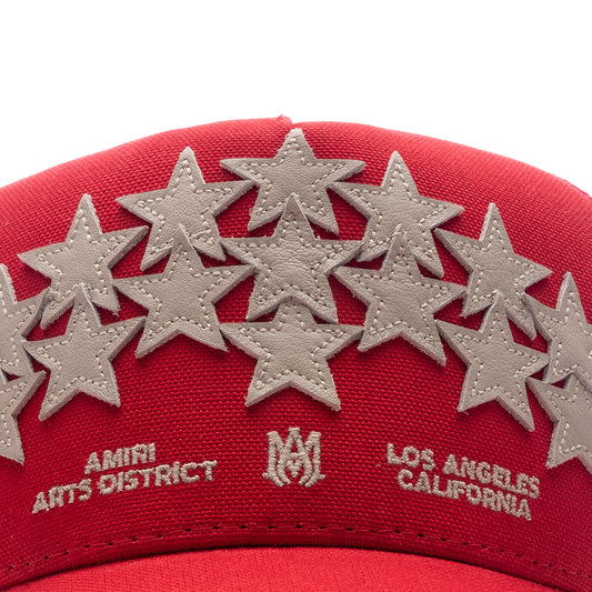 Stars Trucker Hat - Red