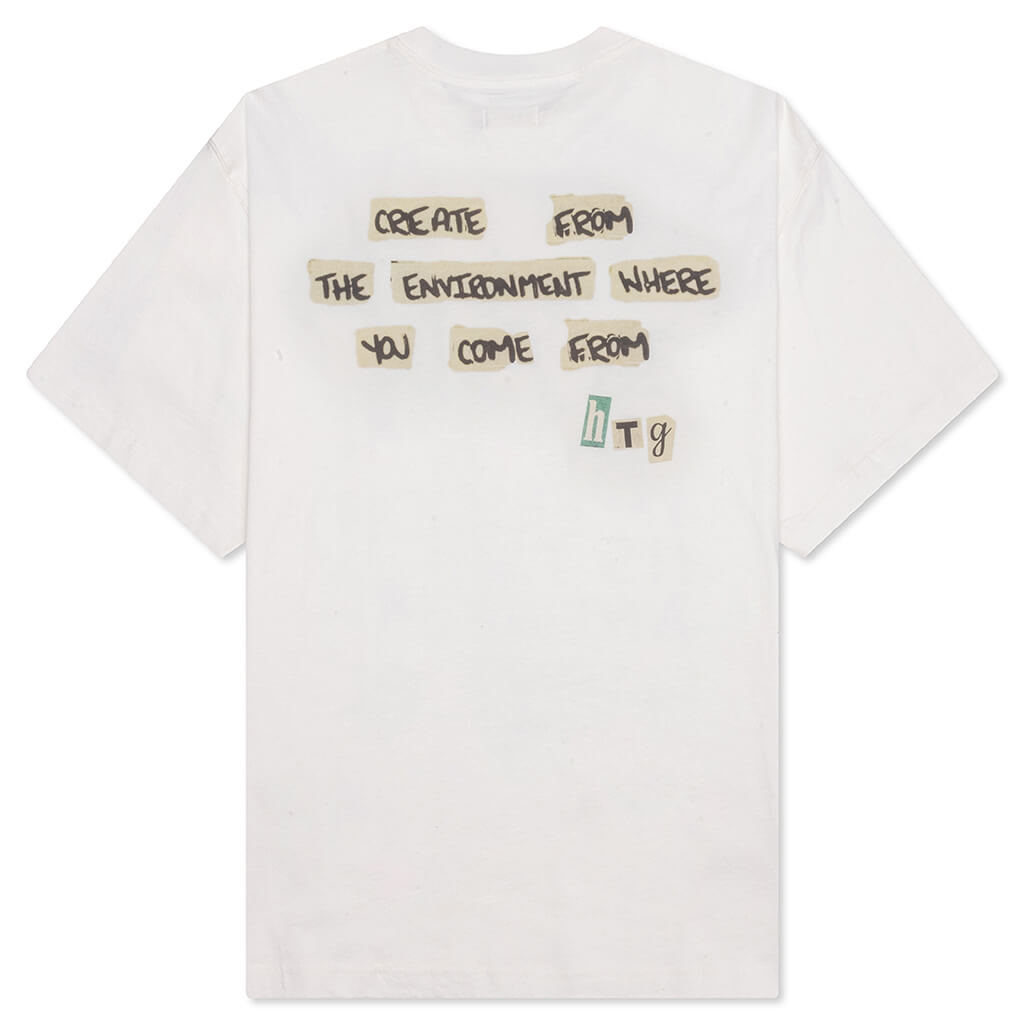 Start To Finish Tee - Bone