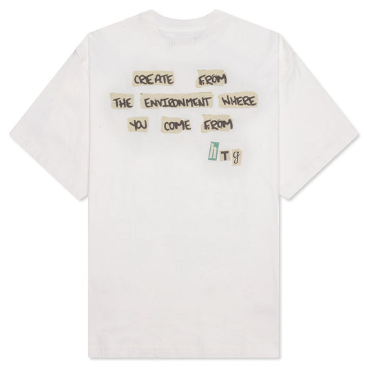 Start To Finish Tee - Bone