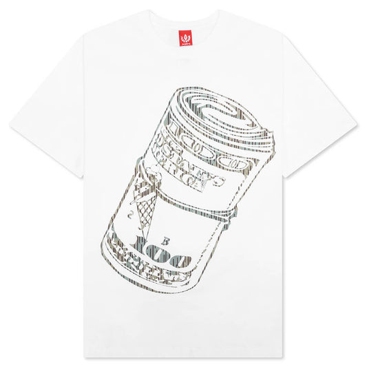 Stash S/S Tee - White