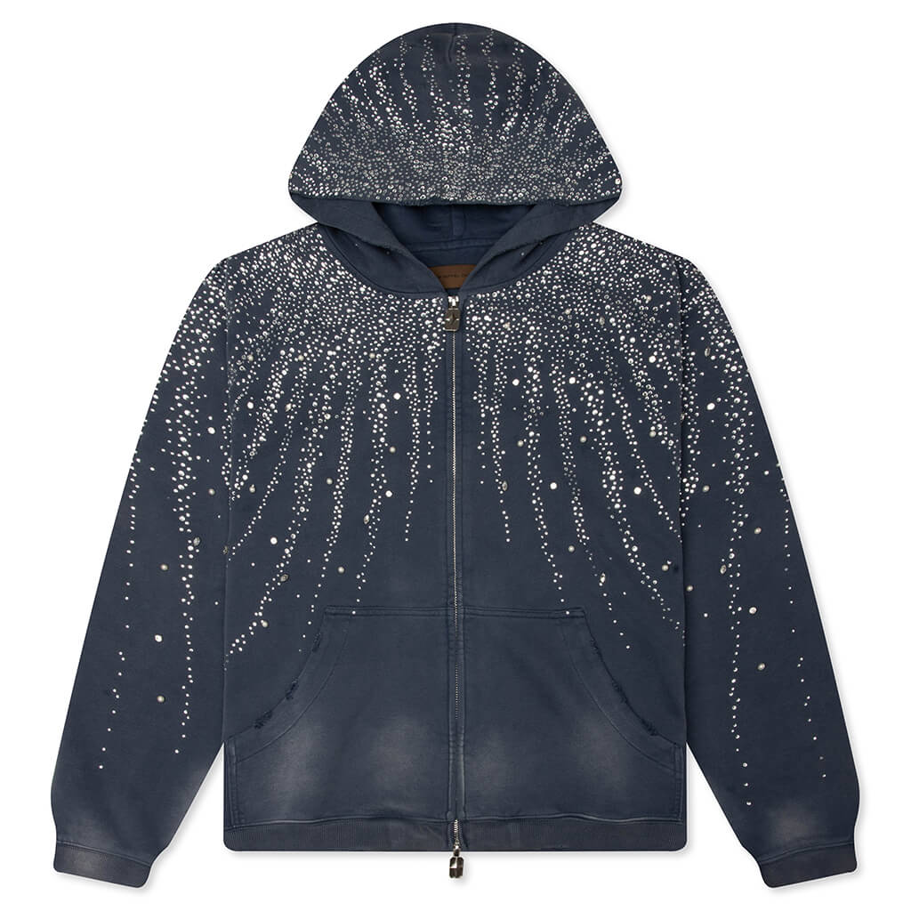 20K Stellar Diamond Hoodie - Blue