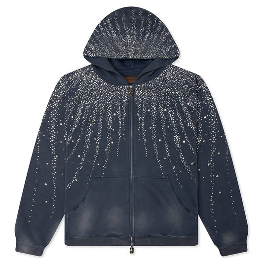 20K Stellar Diamond Hoodie - Blue