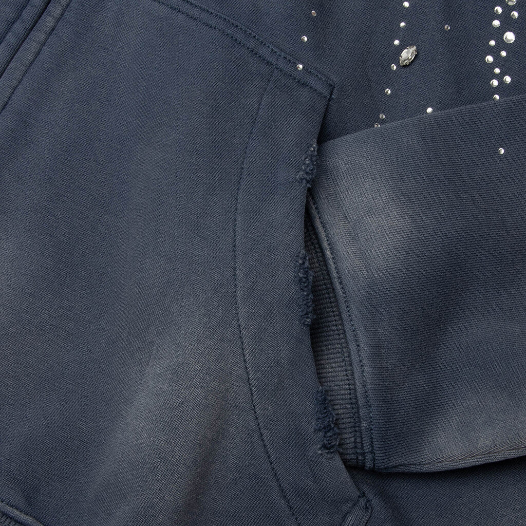 20K Stellar Diamond Hoodie - Blue