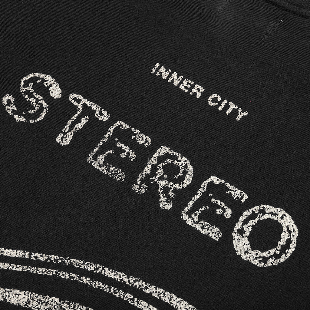 Stereo Mono Tee - Black