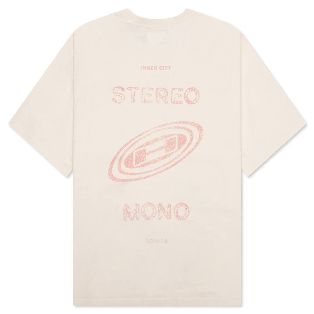 Stereo Mono Tee - Cream