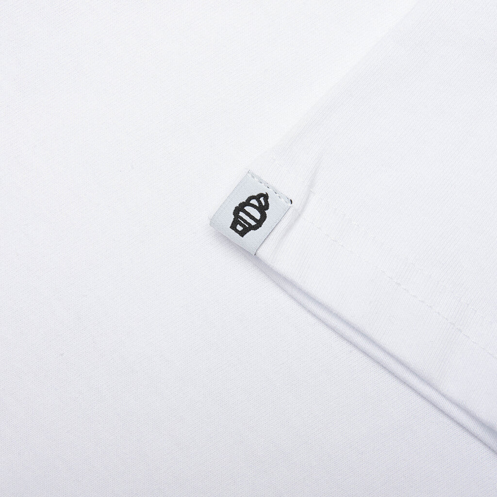 Stick Up S/S Tee - White