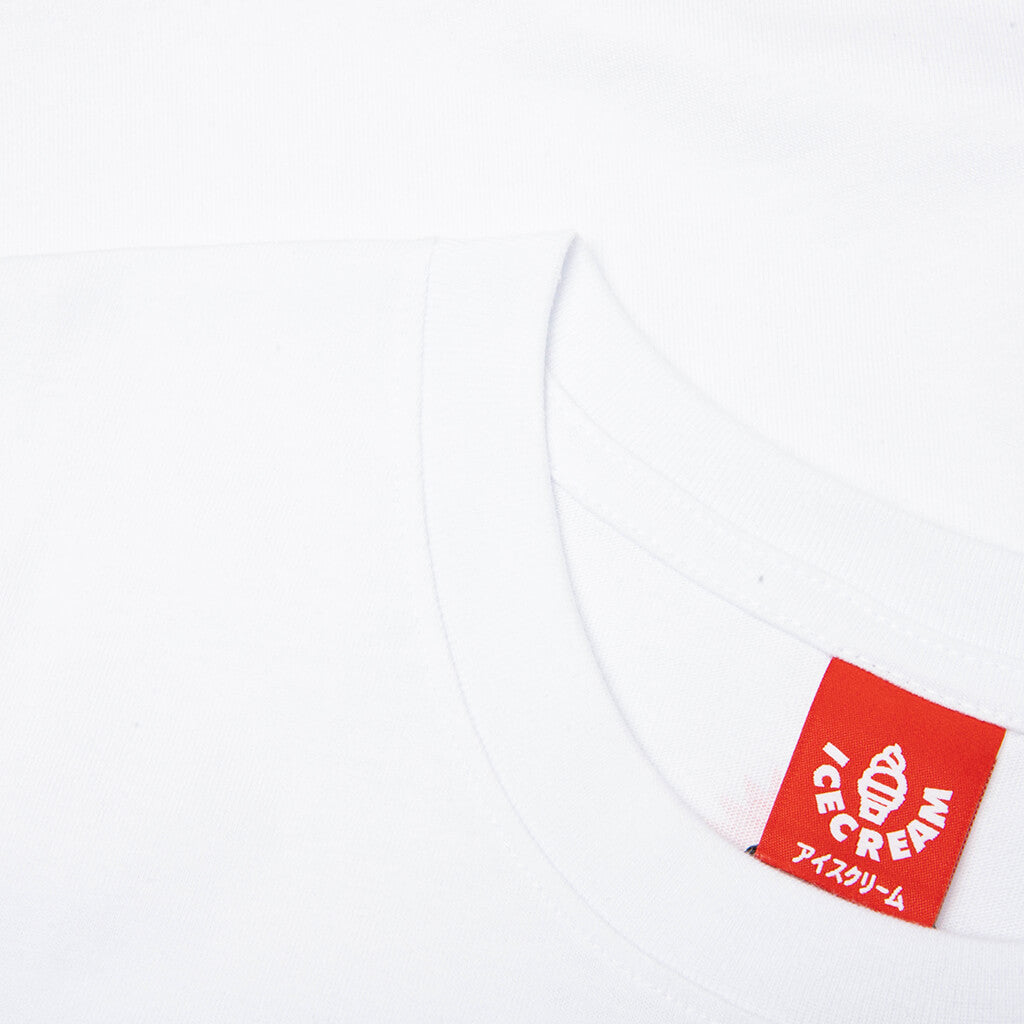 Stick Up S/S Tee - White