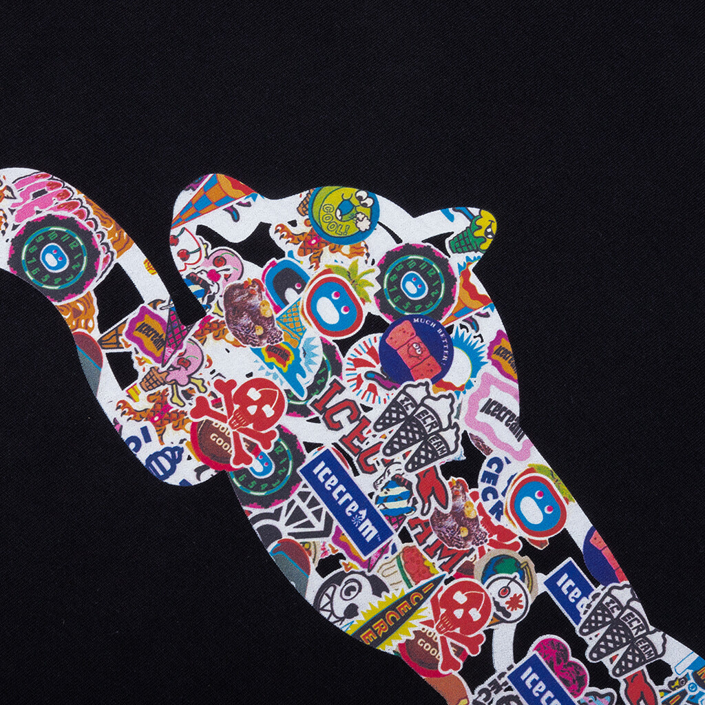 Stickers S/S Tee - Black
