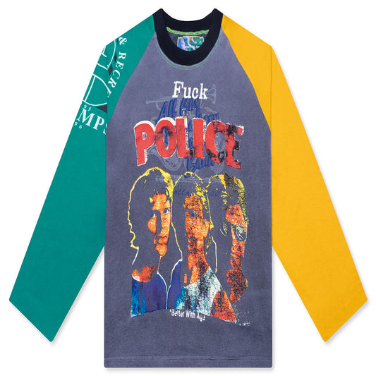 Stinger Raglan Tee - Black/Multi
