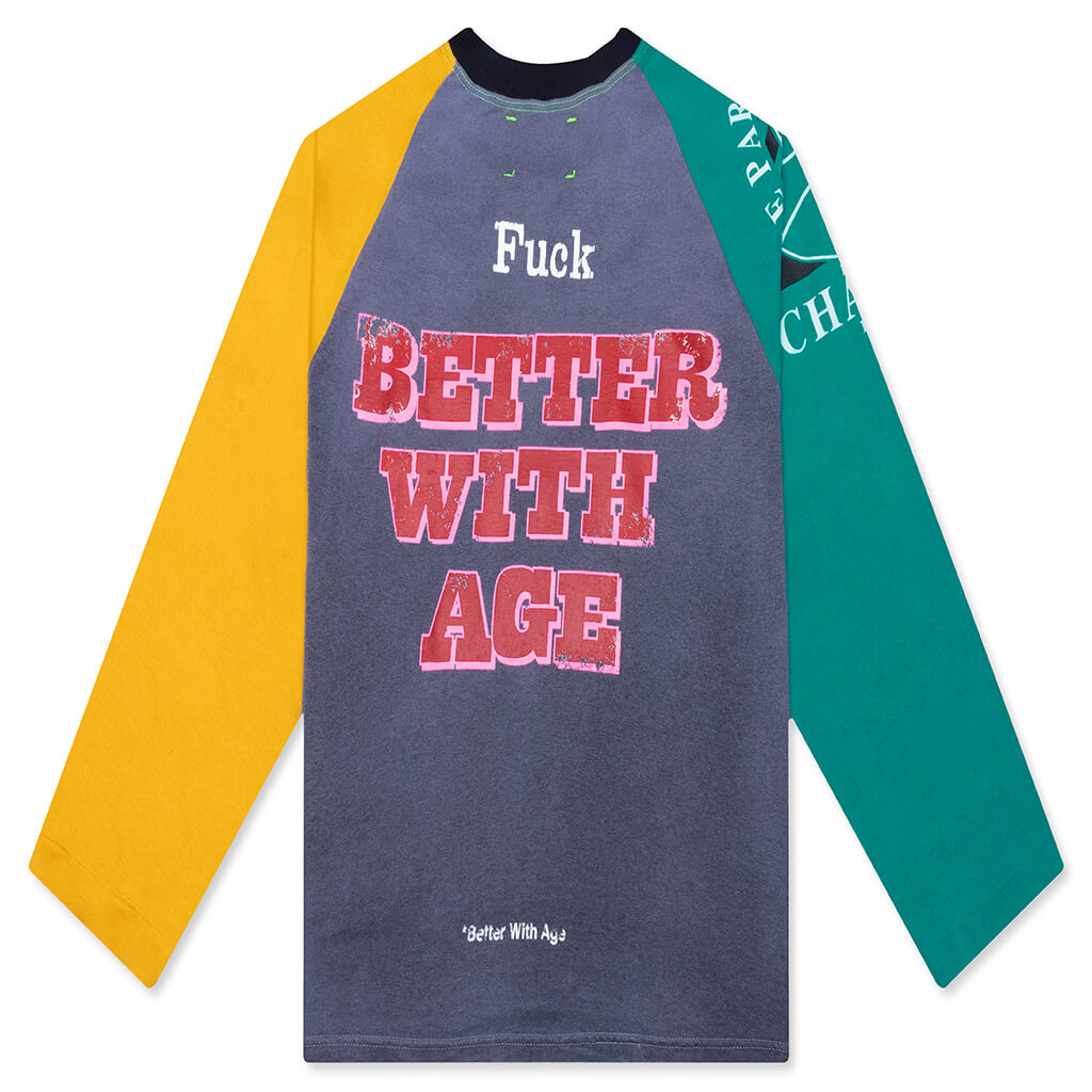 Stinger Raglan Tee - Black/Multi