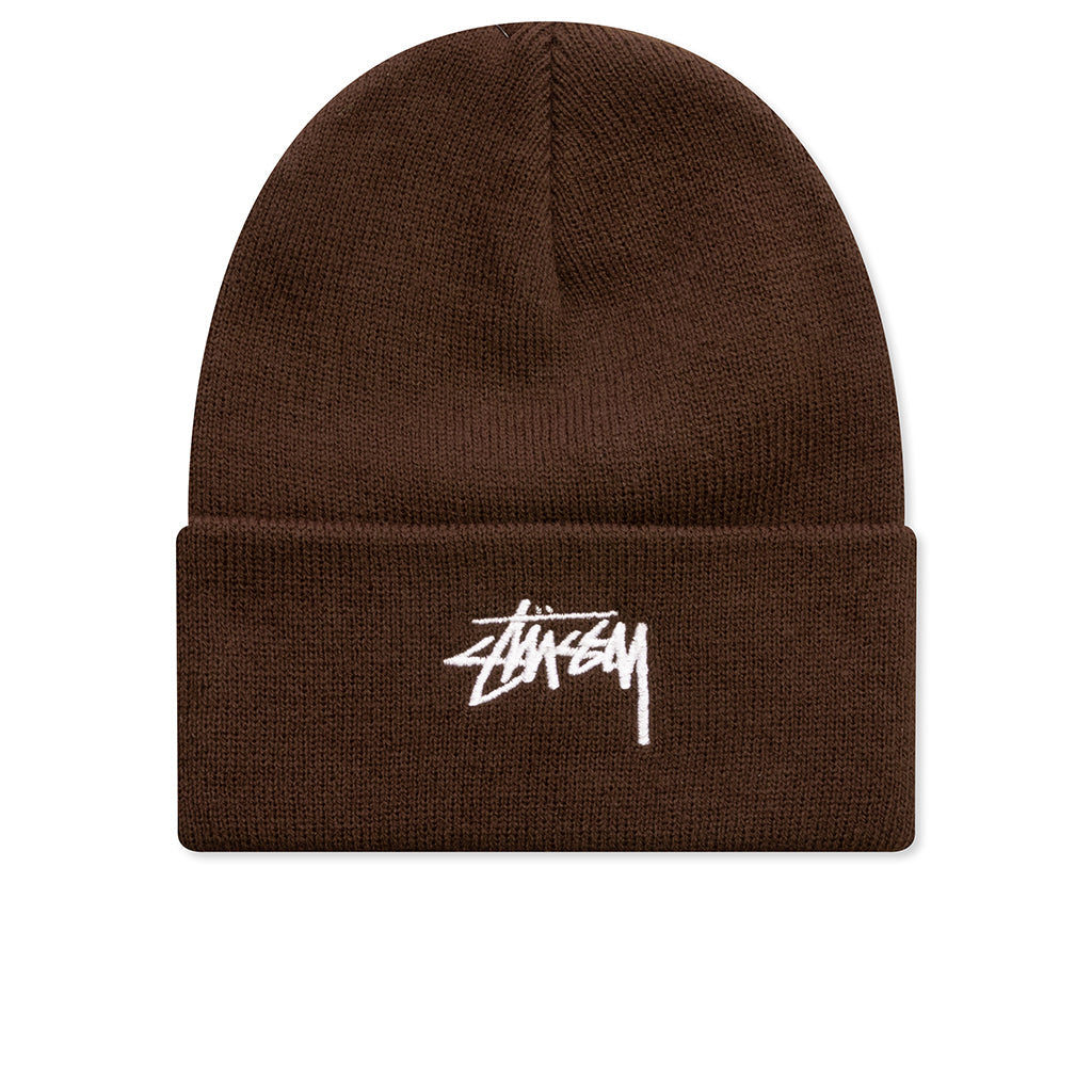 Stock Cuff Beanie - Cocoa