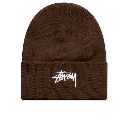 Stock Cuff Beanie - Cocoa