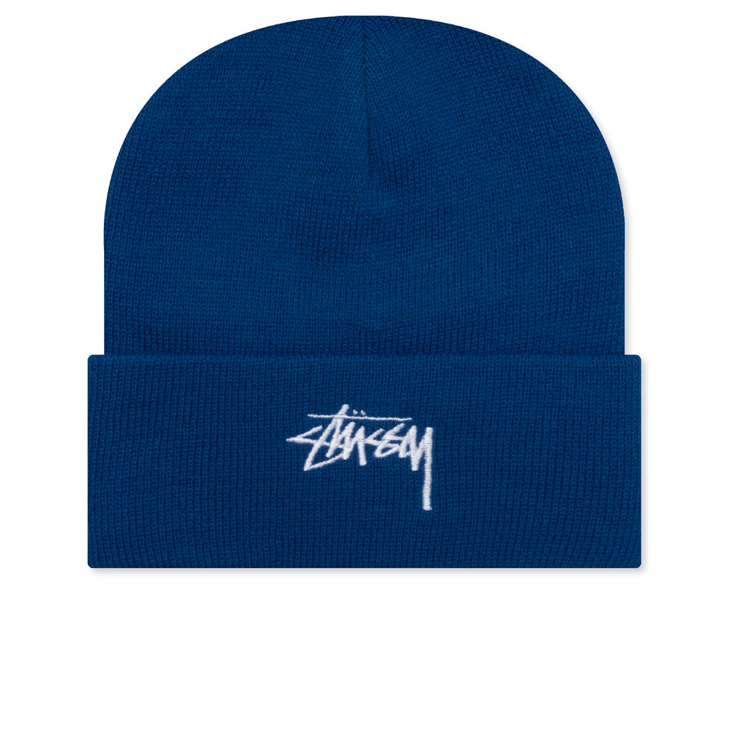 Stock Cuff Beanie - Dark Blue