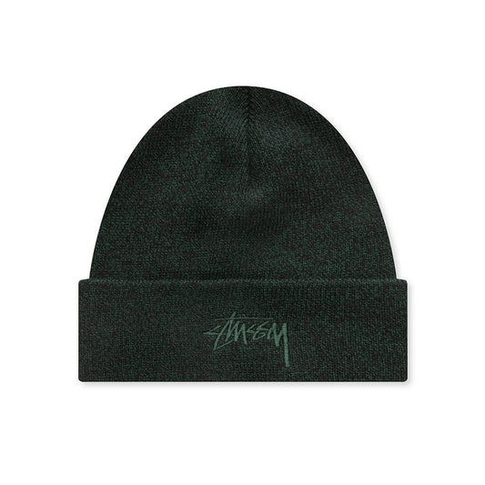 Stock Cuff Beanie - Marled Hunter Green