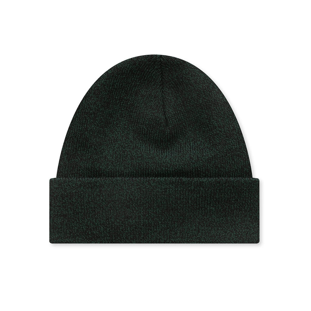 Stock Cuff Beanie - Marled Hunter Green