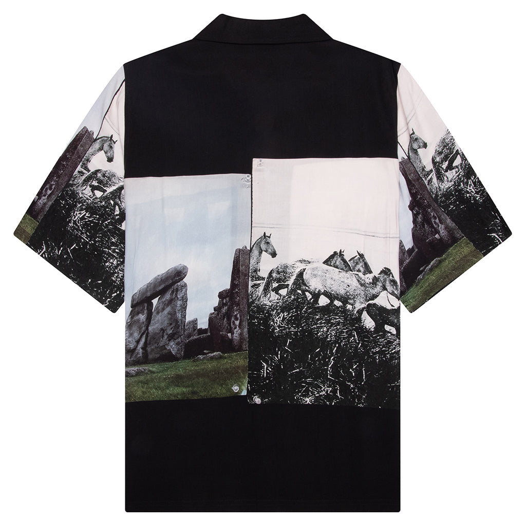 Stone Horse Button Down - Black