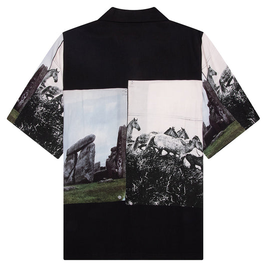 Stone Horse Button Down - Black
