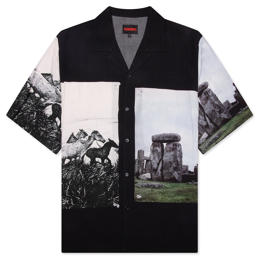 Stone Horse Button Down - Black