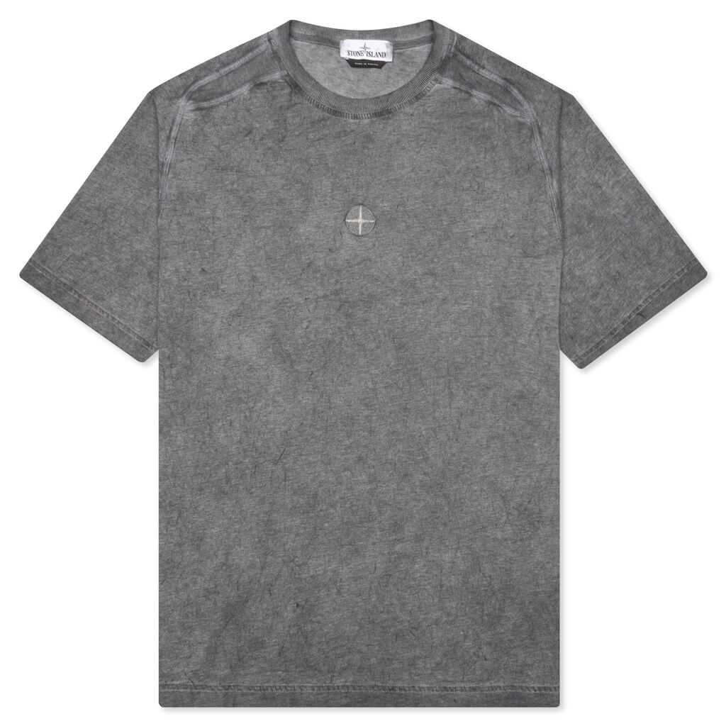 22993 S/S T-Shirt - Melange Black