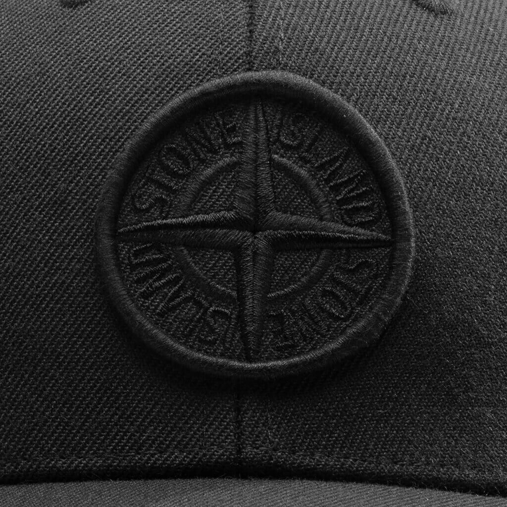 6-Panel Cap - Black
