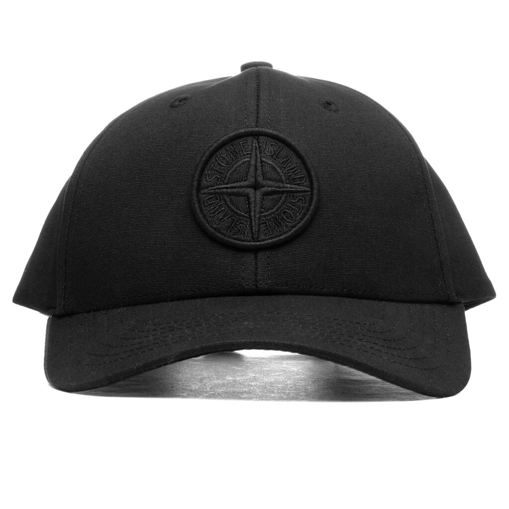 99661 6 Panels Cap - Black