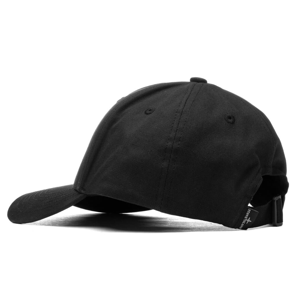 99661 6 Panels Cap - Black