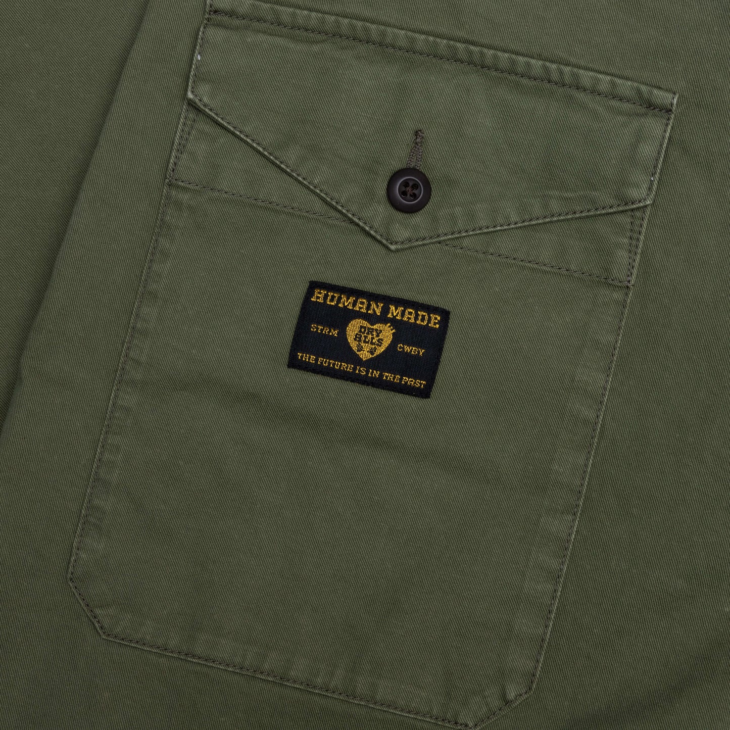 Straight Cargo Pants - Olive Drab