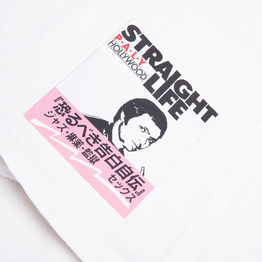 Straight Time Tee - Cream